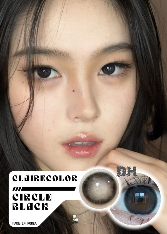 Clairecolor Circle Black 奶油奧利奧 1 Year 一片裝