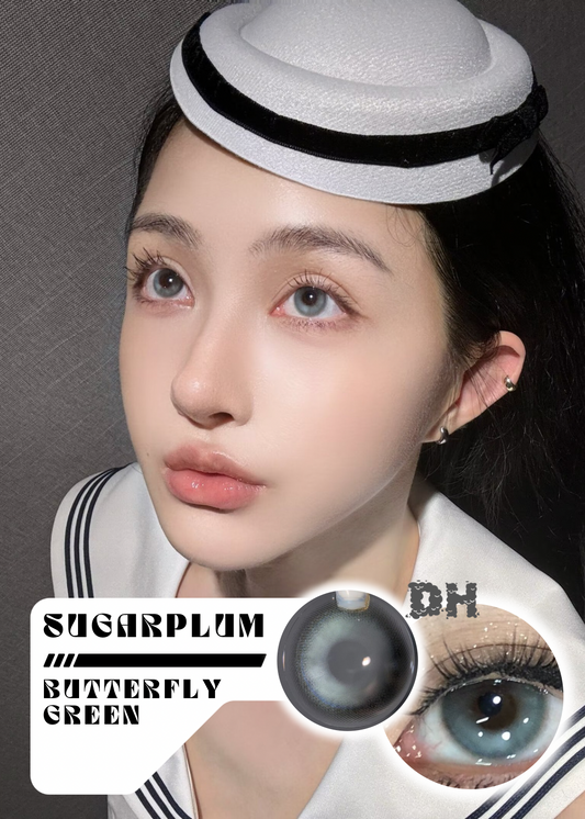 Sugarplum Butterfly Green 玉蝴蝶 1 Year 一片裝