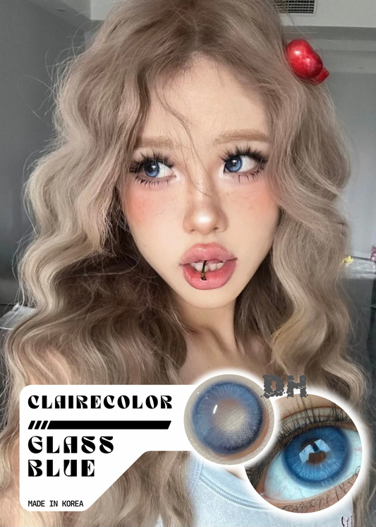 Clairecolor Glass Blue 冰川極光 1 Year 一片裝