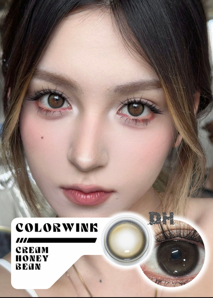 Colorwink Cream Honey Bean 奶油蜜豆 6-Months 一片裝