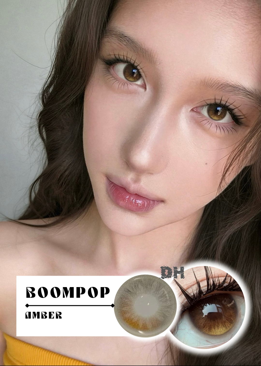 【固定高光】Boompop 琥珀流心 (6-Months 一片裝 / 1 Day 十片裝)