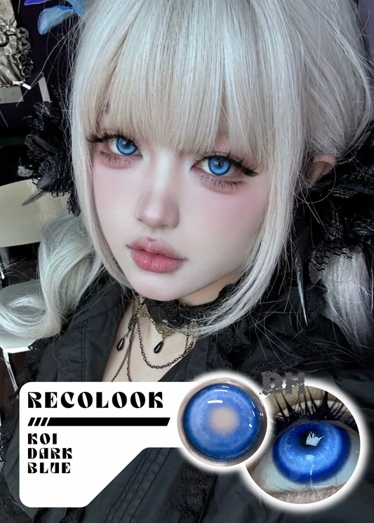 Recolook Koi Dark Blue 錦鯉深藍 1 Day 兩片裝