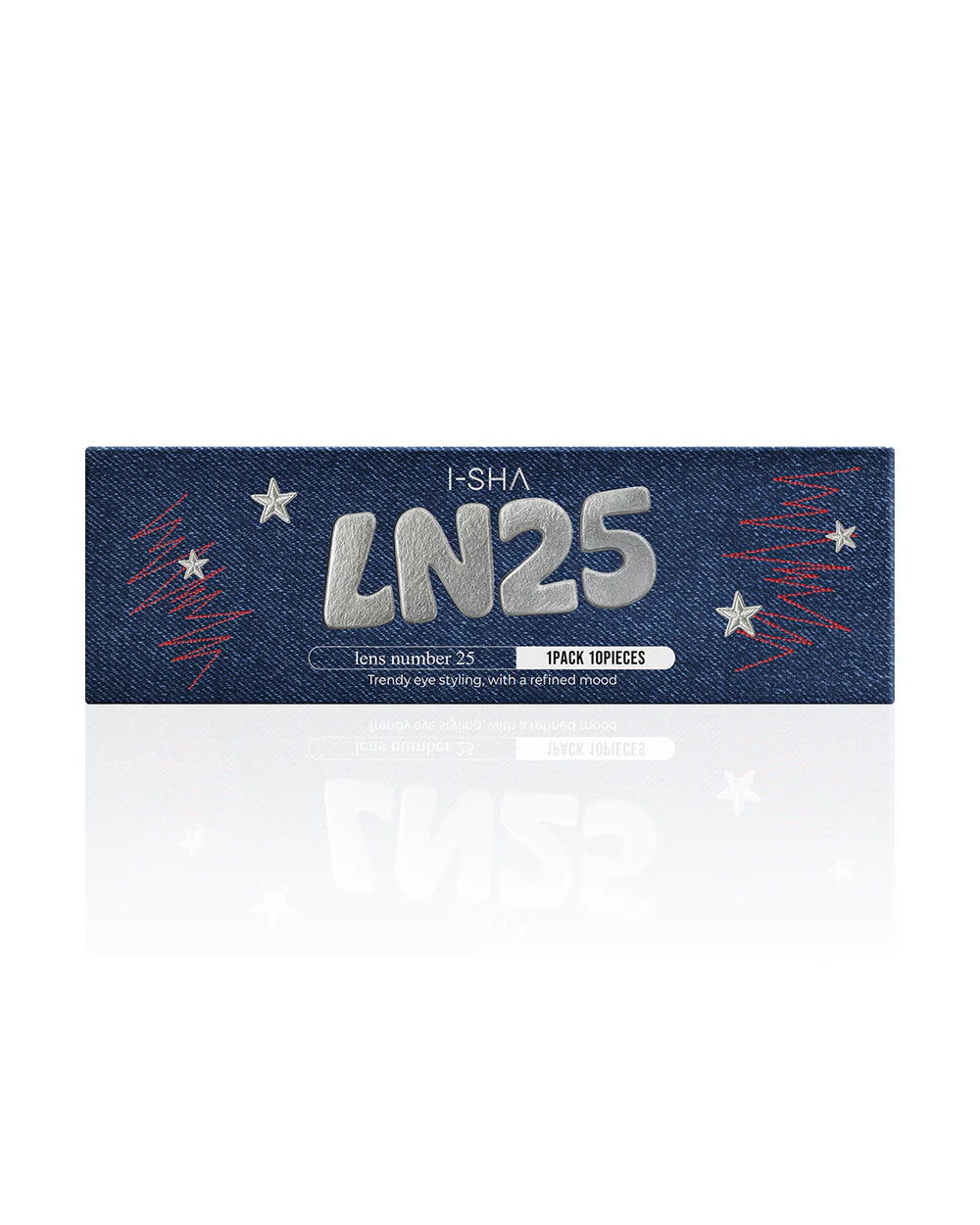 【預購】【固定高光】I-SHA LN25 Carbon Black 1 Day 十片裝