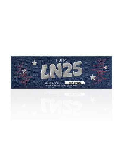【預購】【固定高光】I-SHA LN25 Carbon Black 1 Day 十片裝