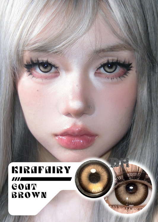 Kirafairy Goat Brown 黑羚羊棕 6-Months 一片裝