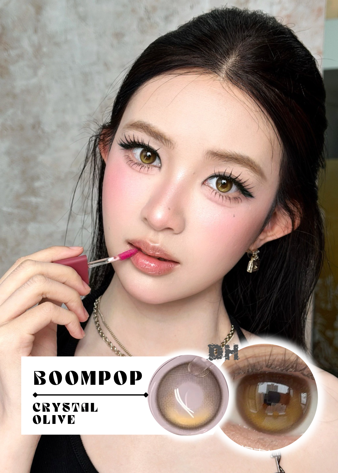 【固定高光】Boompop Crystal Olive 青橄欖 (6-Months 一片裝 / 1 Day 十片裝)