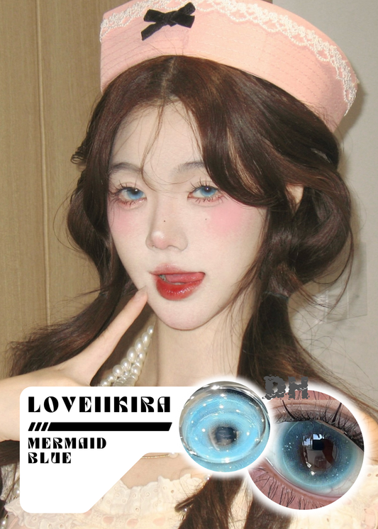 Loveiikira Mermaid Blue 月落星辰 1 Day 十片裝