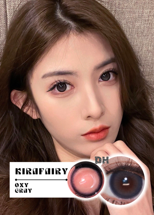 KiraFairy Oxy Gray 霧面冰薄 6-Months 一片裝