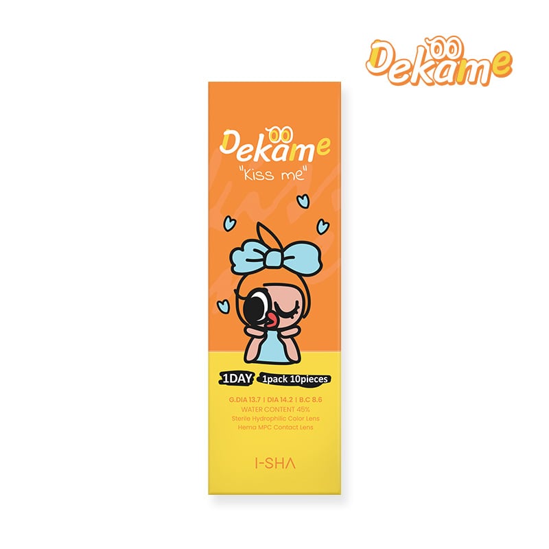 【預購】【固定高光】I-SHA Dekame Kiss Me Milky Choco 1 Day 十片裝