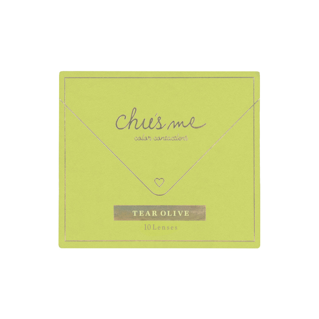 【預購】Chu's Me Tear Olive 1 Day 十片裝