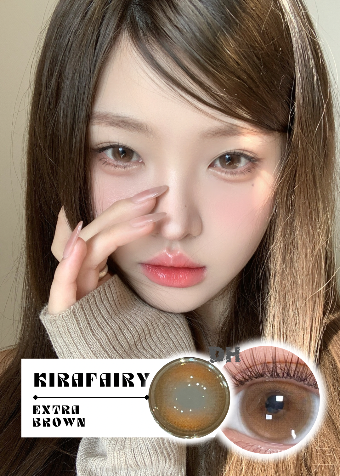 Kirafairy Extra Brown 可可煎雪 1 Day 十片裝