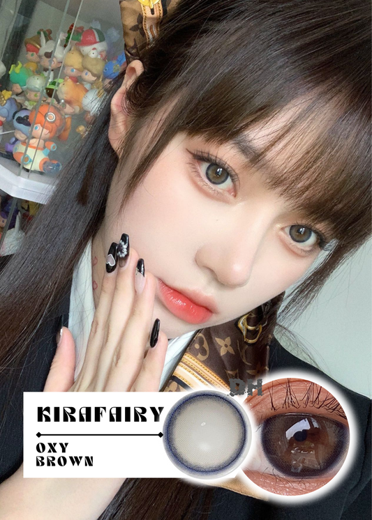 KiraFairy Oxy Brown 霧面冷棕 6-Months 一片裝