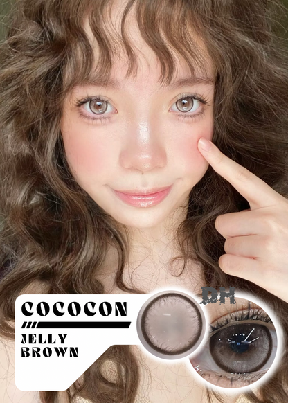 Cococon Jelly Brown 麥芽布丁 1 Year 一片裝