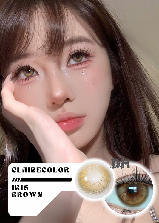 Clairecolor Iris Brown 接納自己 1 Year 一片裝