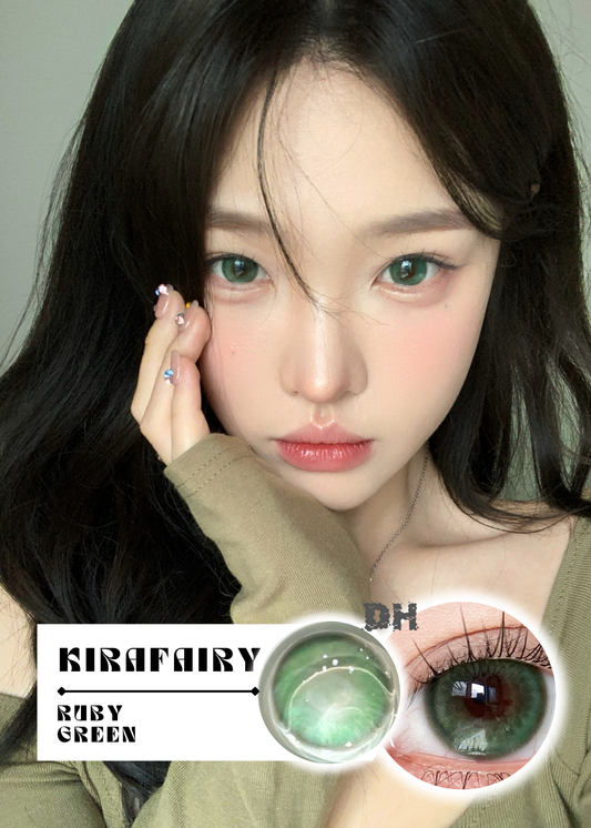 Kirafairy Ruby Green 鸚鵡螺 1 Day 十片裝