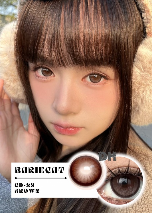 Bariecat CD-22 Brown 榛果小姐 1 Day 十片裝