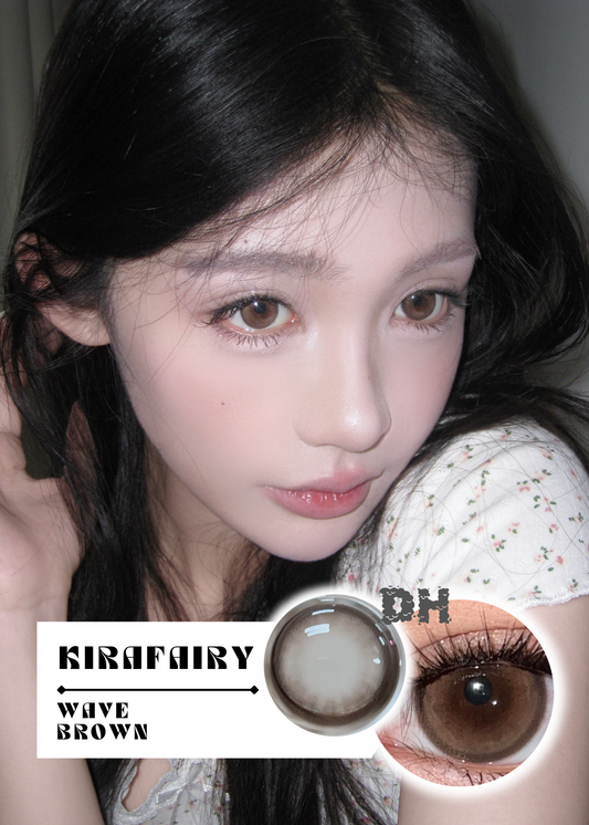 Kirafairy Wave Brown 柔韌底色 6-Months 一片裝