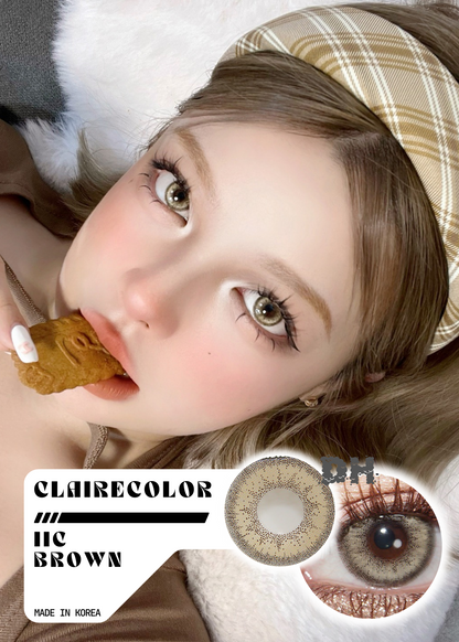 Clairecolor IIC Brown 泰甜辣 1 Year 一片裝