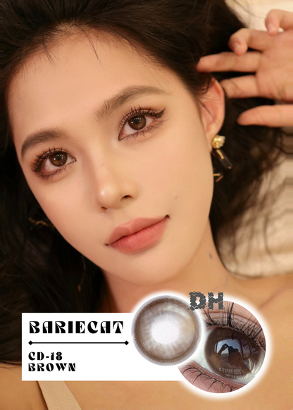 Bariecat CD-18 Brown 小臥蠶 1 Day 十片裝