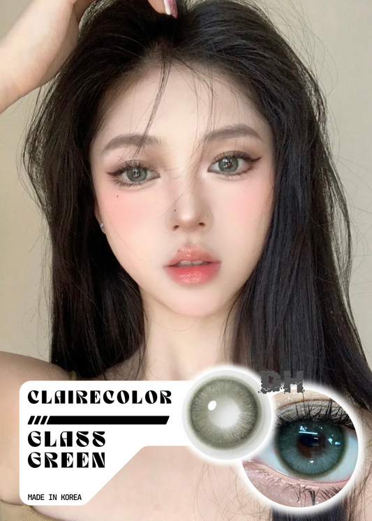 Clairecolor Glass Green 薄荷青提 1 Year 一片裝