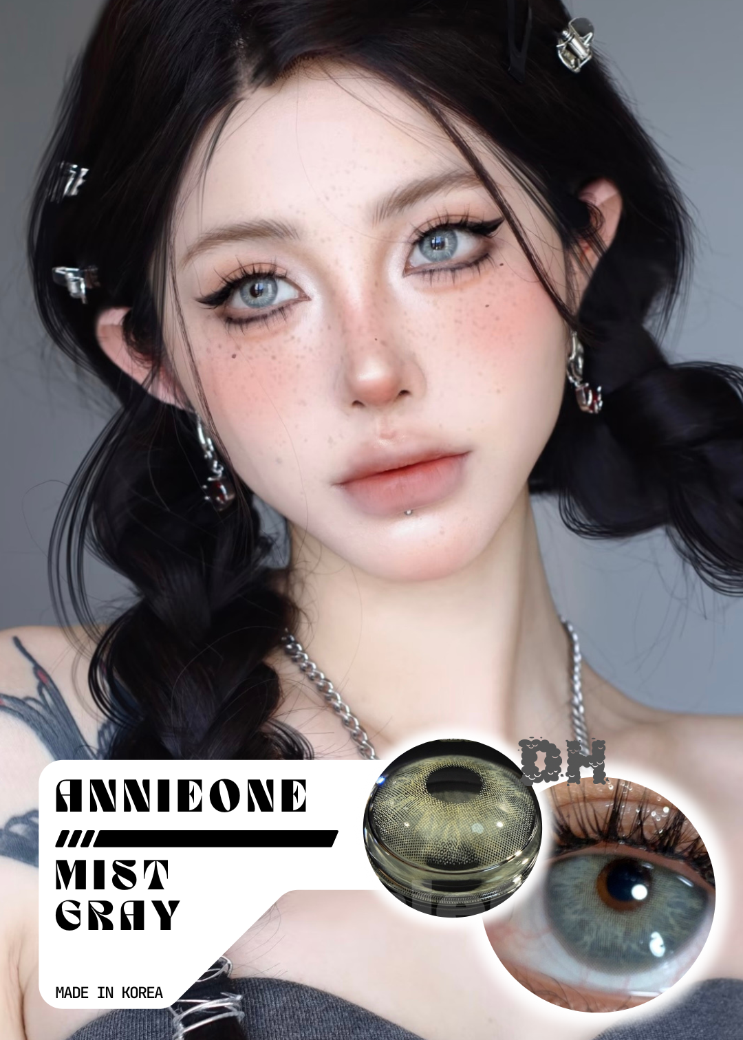 Annieone Mist Gray 科莫湖灰 1 Year 一片裝