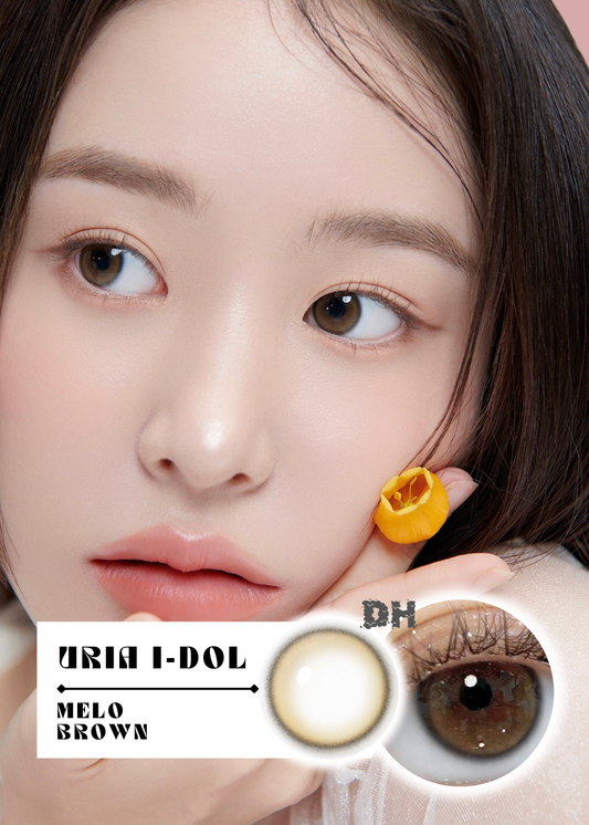 Uria I-dol EYEIS Melo Brown 美洛棕 (6-Months 一片裝 / 1 Day 十片裝)