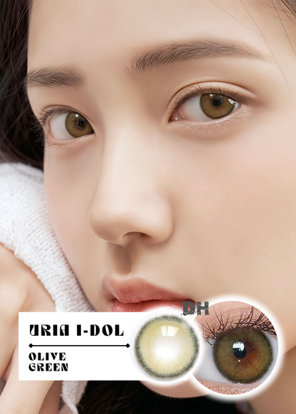 Uria & I-dol CANNA ROZE Olive Green 橄欖綠 6-Months 一片裝