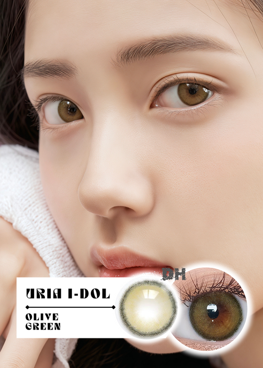 Uria & I-dol CANNA ROZE Olive Green 橄欖綠 6-Months 一片裝