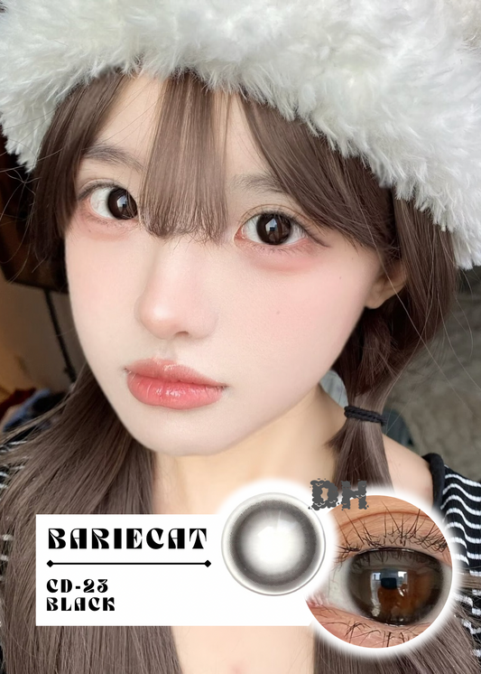 Bariecat CD-23 Black 夜光黑環 1 Day 十片裝