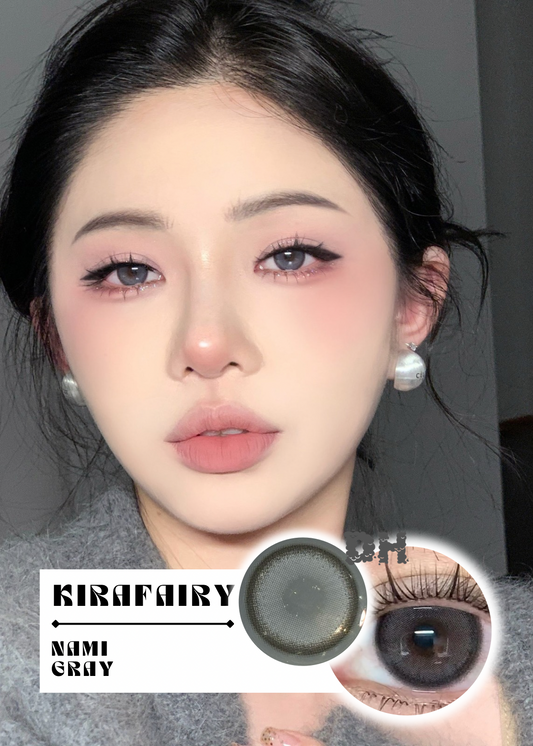 Kirafairy Nami Gray 川子灰 (6-Months 一片裝 / 1 Day 十片裝)