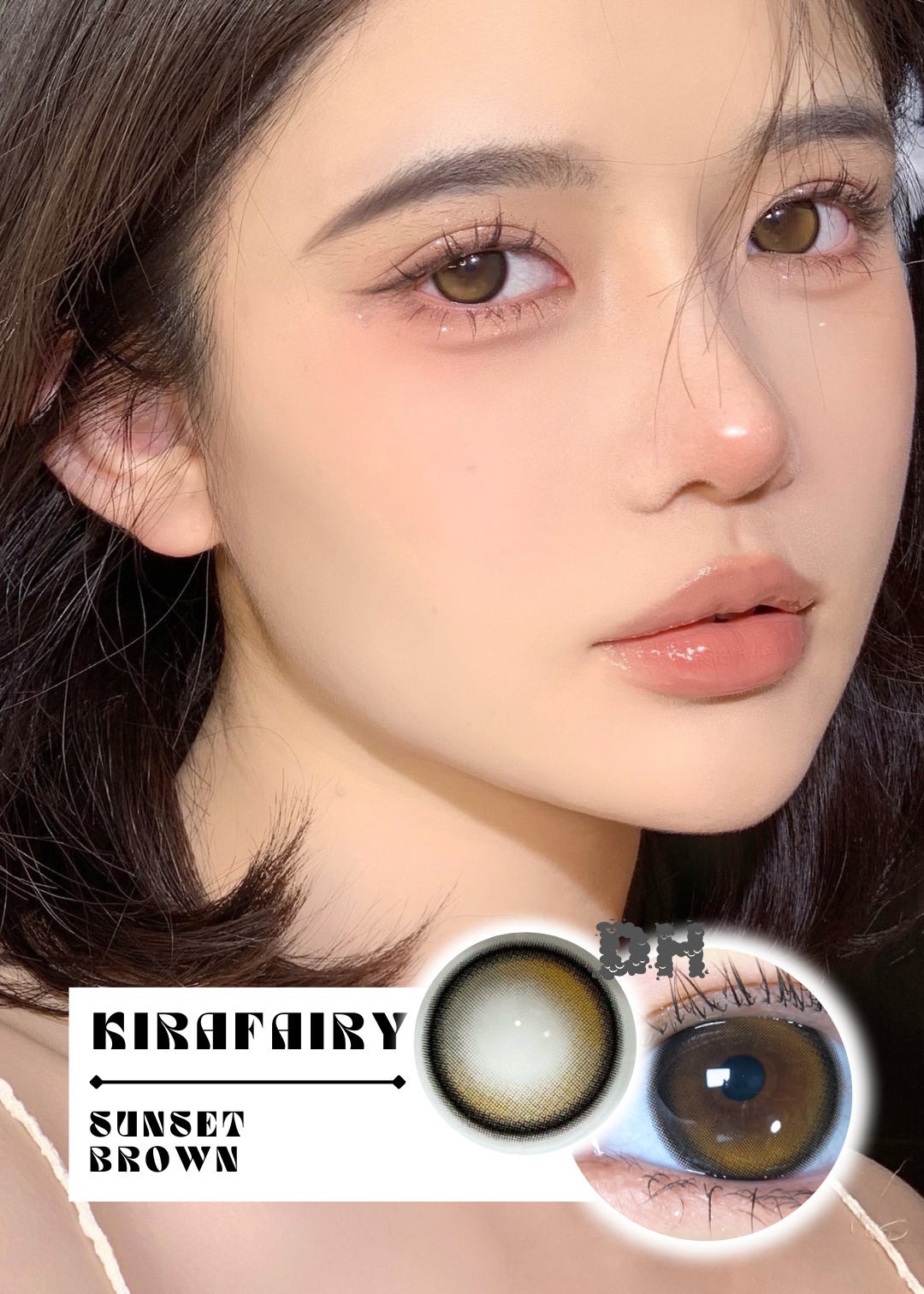 Kirafairy Sunset Brown 小金條 (6-Months 一片裝 / 1 Day 十片裝)