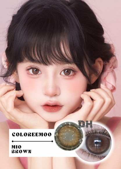 Coloreemoo Mio Brown 光與暖陽 1 Year 一片裝