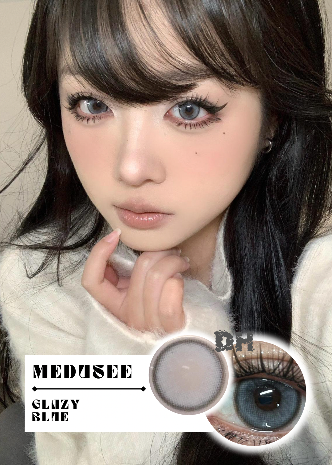 Medusee Glazy Blue 休眠泡泡 1 Year 一片裝