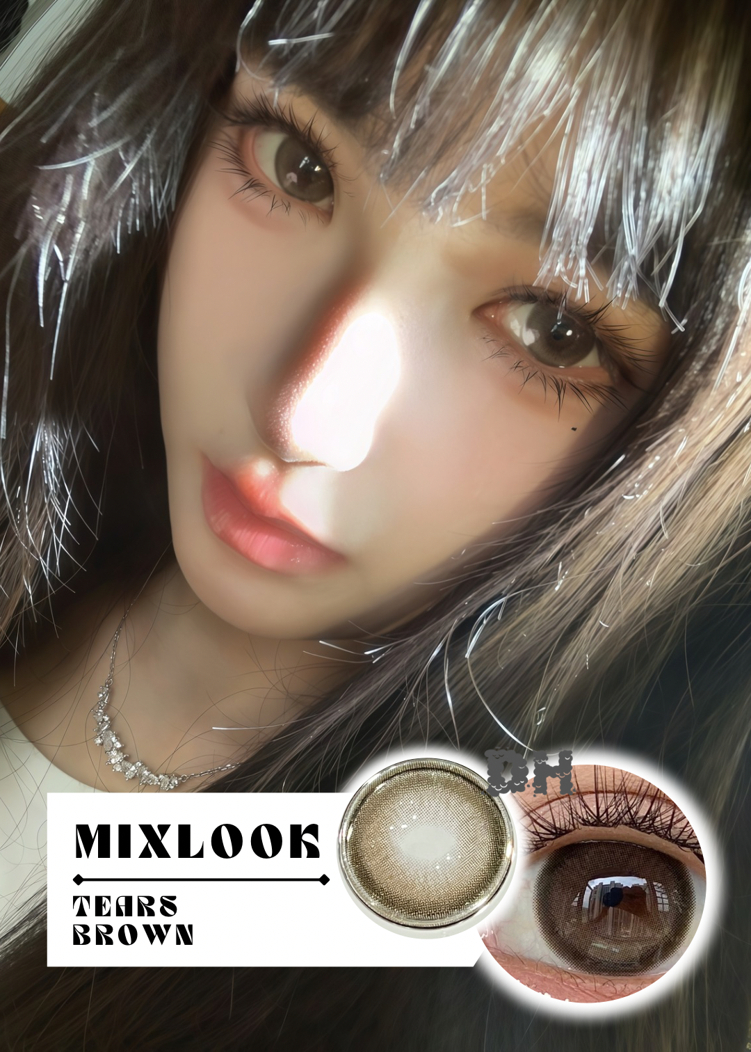 Mixlook Tears Brown 梨花先雪 6-Months 一片裝