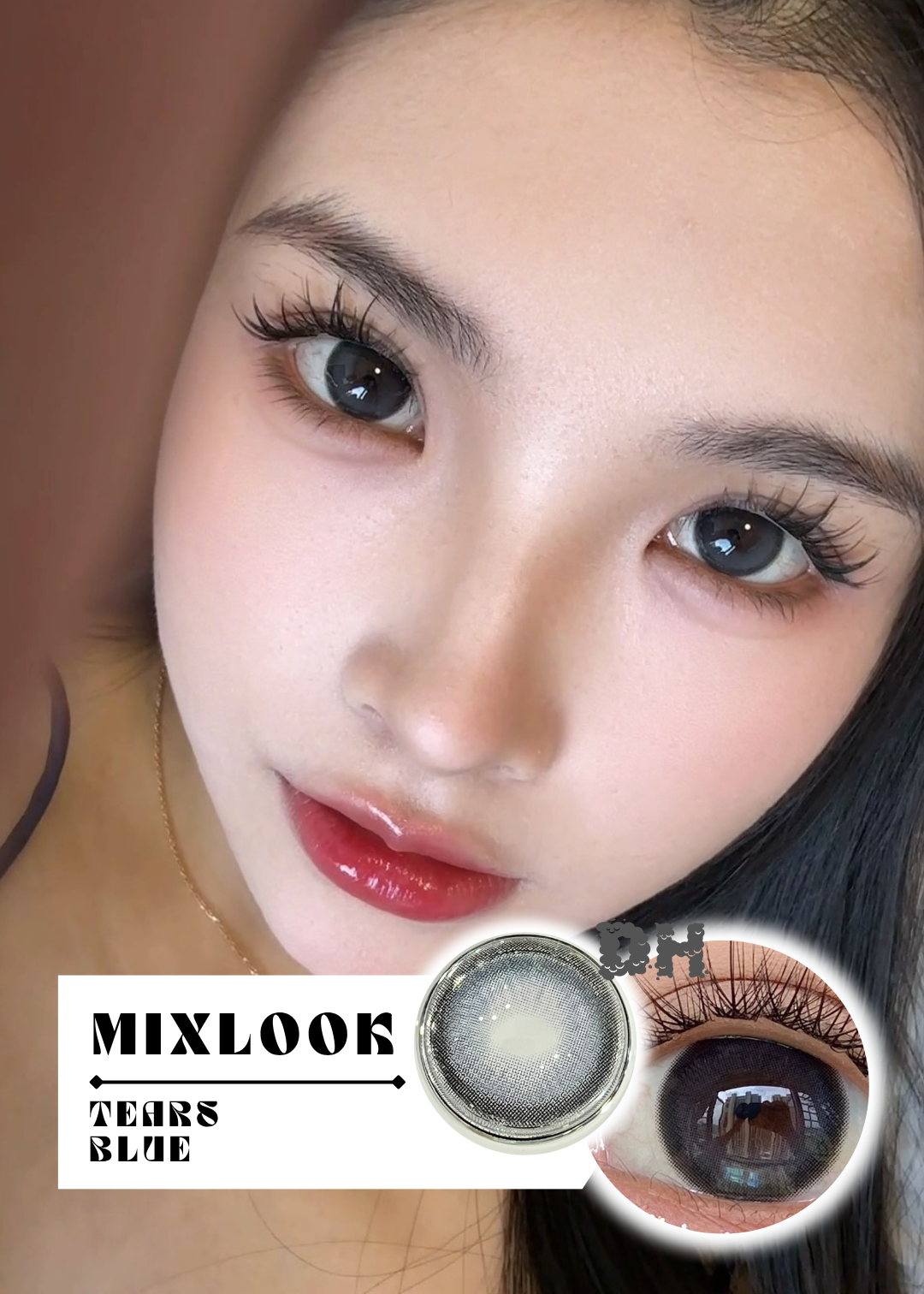 Mixlook Tears Blue 失眠藍鯨 6-Months 一片裝