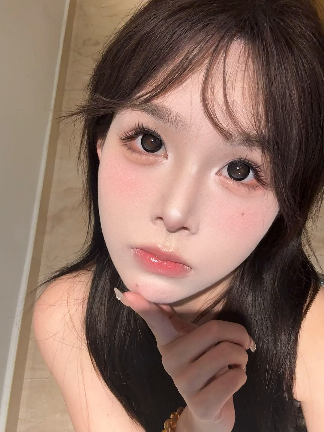 Pinkg P13 Black 透光奧利 6-Months 一片裝