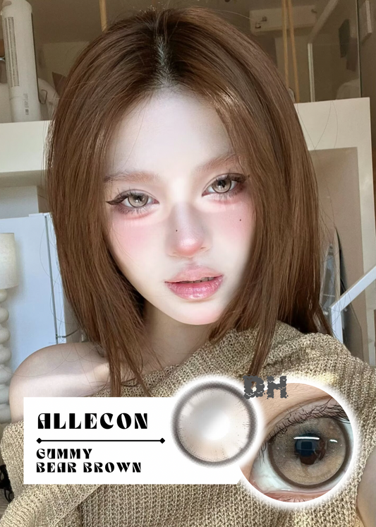 Allecon Gummy Bear Brown 小熊軟糖棕 6-Months 一片裝