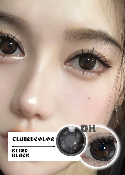 Clairecolor Bling Black 爆漿珍珠 1 Year 一片裝