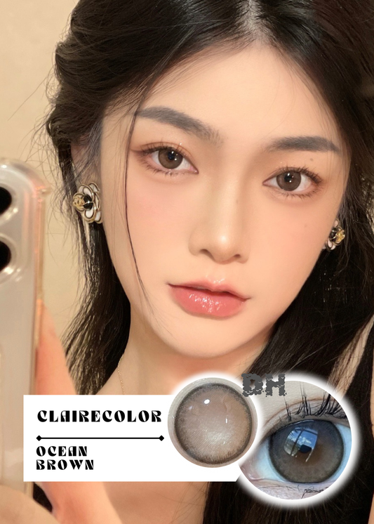 ClaireColor Ocean Brown 栗寶 1 Year 一片装