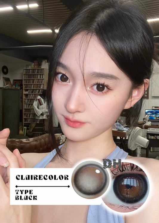 ClaireColor Type Black 高光黑 1 Year 一片装