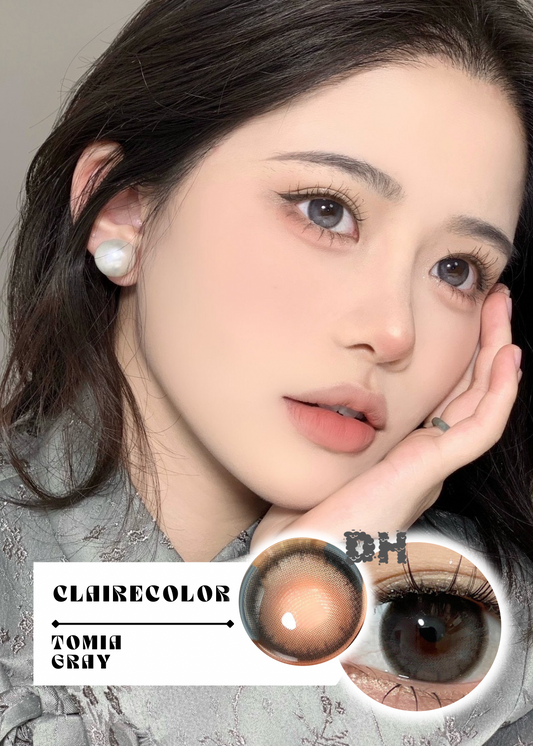 ClaireColor Tomia Gray 燕麥奶灰 1 Year 一片装