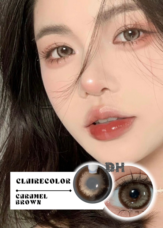 Clairecolor Caramel Brown 大魔王棕 1 Year 一片裝