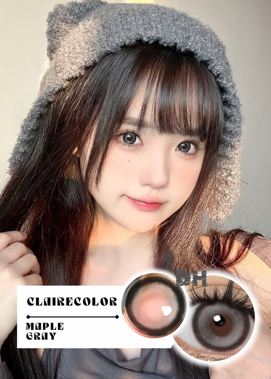 Clairecolor Maple Gray 膠原純欲 1 Year 一片裝