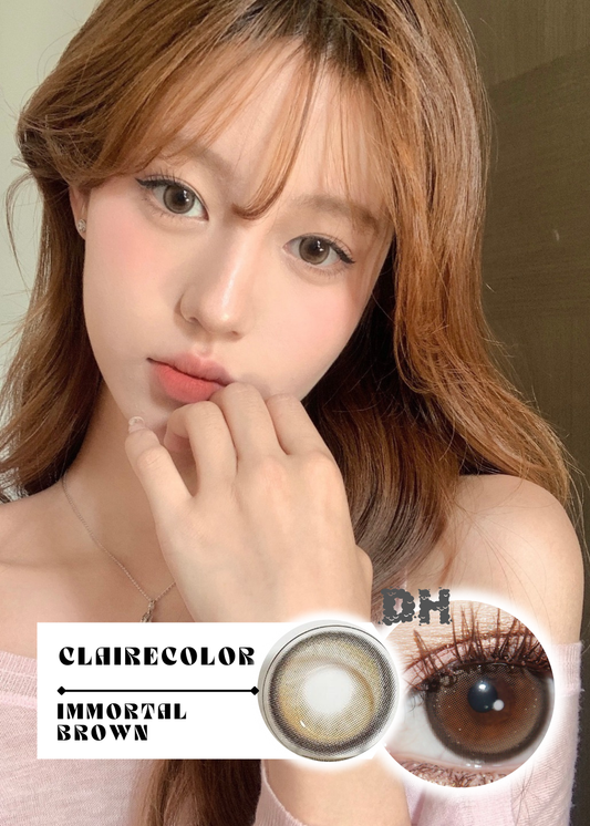 Clairecolor Immortal Brown 軟糖加冰 1 Year 一片裝