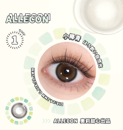Allecon A25 Brown 小椰青 1 Year 一片裝