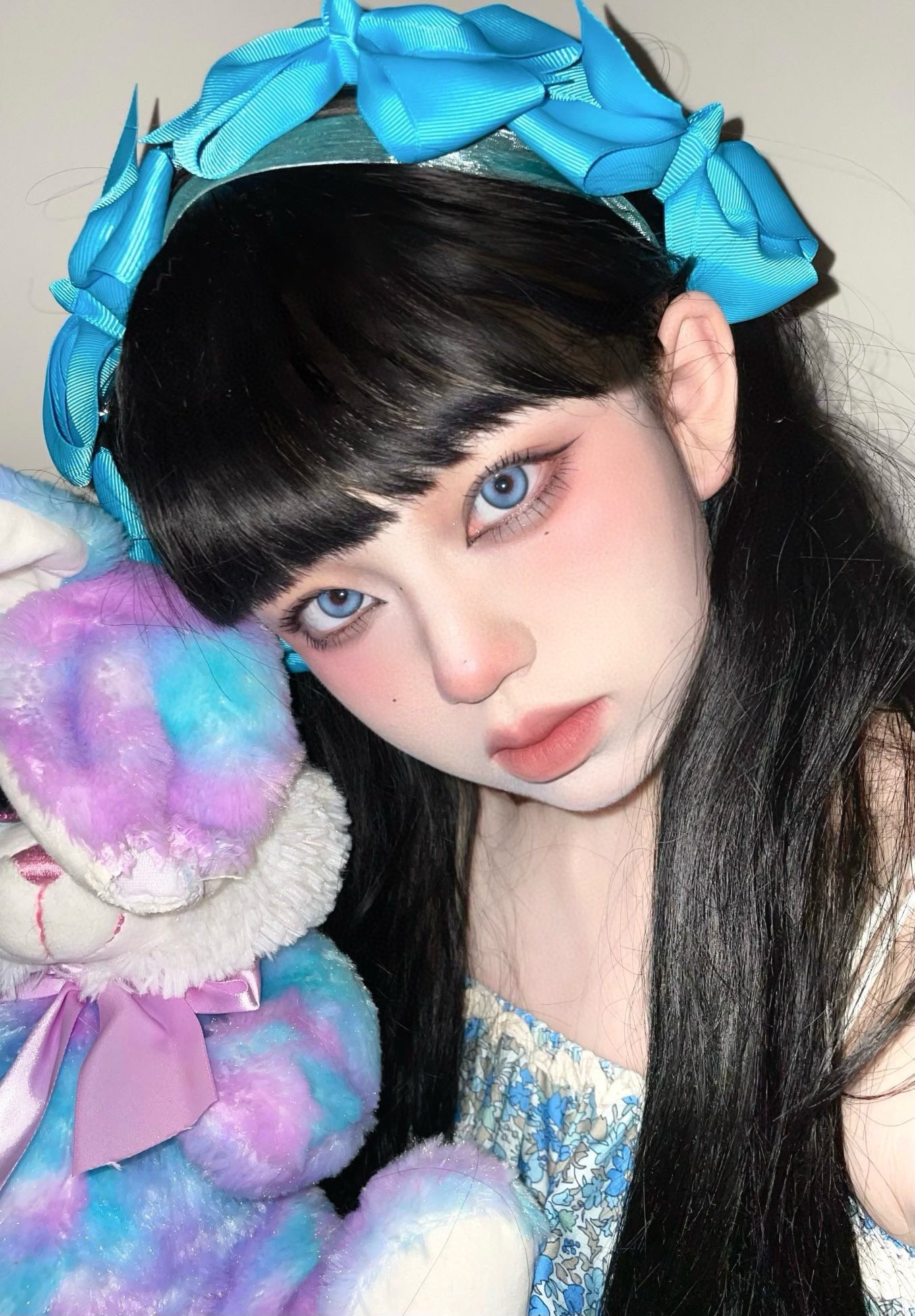 Annieone A1 Blue 發酵氣泡 1 Year 一片裝