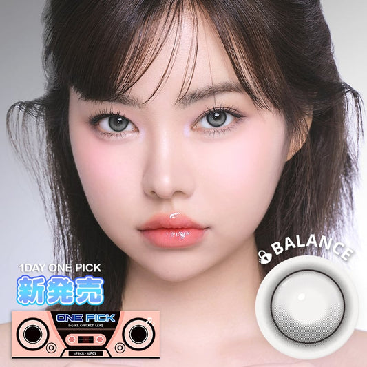 【預購】【固定高光】I-GIRL Onepick Balance Gray Whisper 1 Day 十片裝