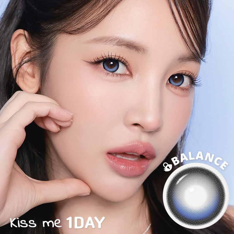 【預購】【固定高光】I-SHA Dekame Kiss Me Blue Pop 1 Day 十片裝