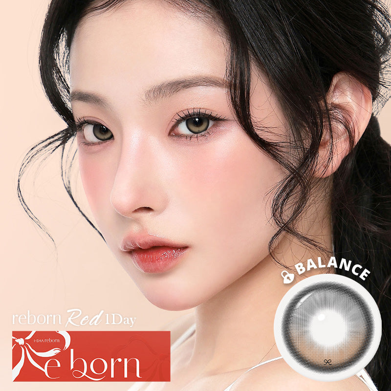 【預購】【固定高光】I-SHA Reborn RED Creamy Brown 1 Day 十片裝
