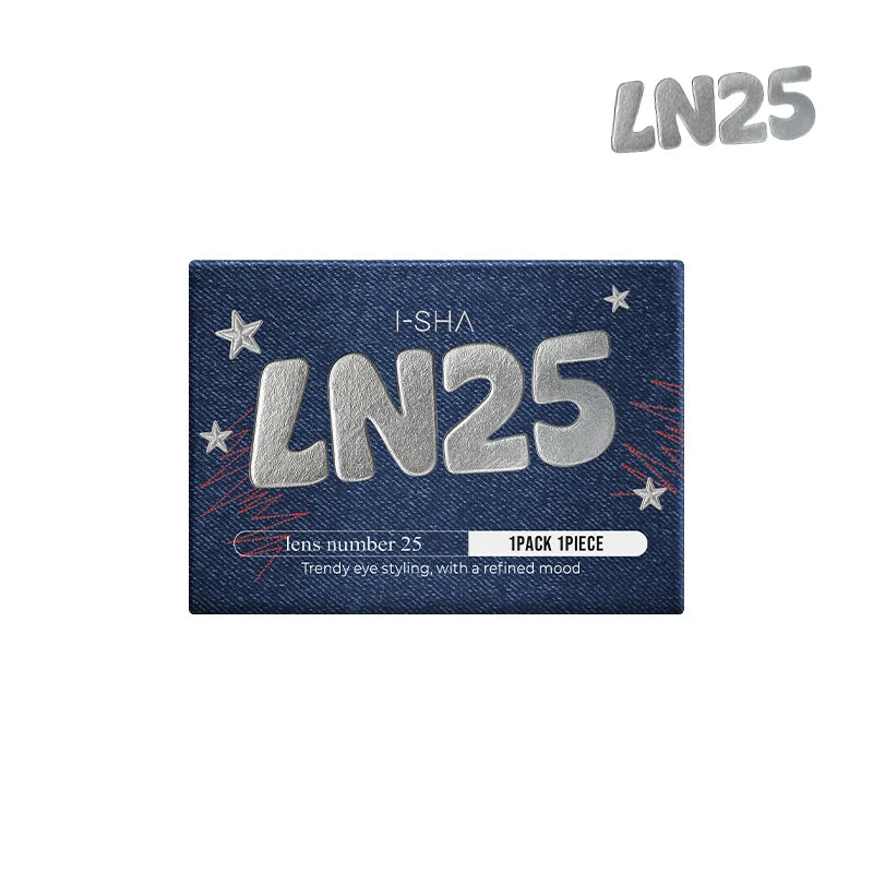【預購】I-SHA LN25 Deep Choco 1 Month 一片裝